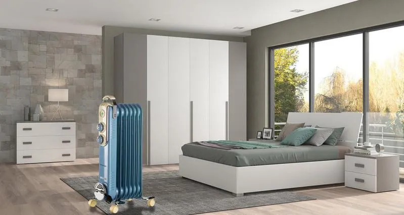 Ariete, Vintage Oil Radiator with 7 Heating Elements, Blue
