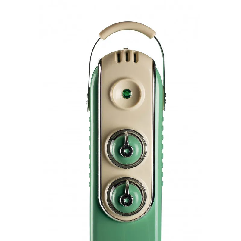Ariete, Vintage Oil Radiator with 7 Heating Elements, Green