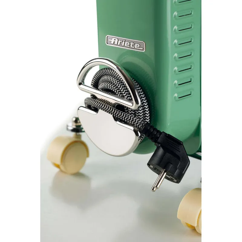 Ariete, Vintage Oil Radiator with 7 Heating Elements, Green