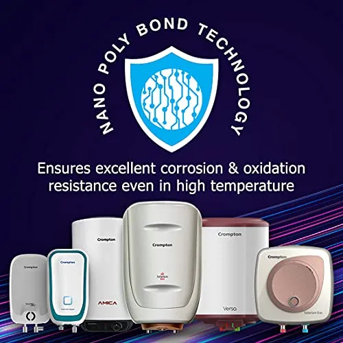 Crompton Arno Neo 15-L 5 Star Rated Storage Water Heater with Advanced 3 Level Safety (White)