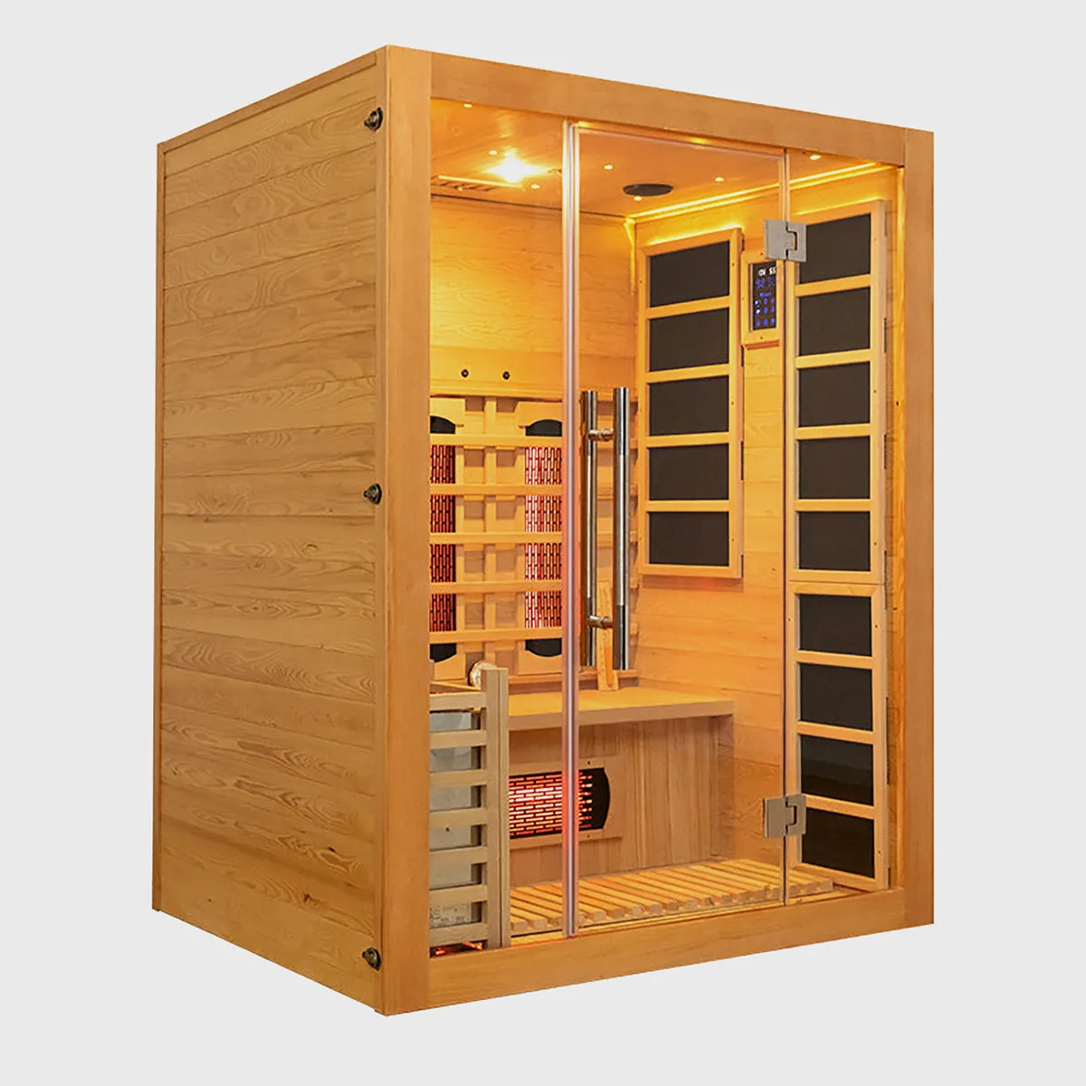VERVE Tranquility 3 Person Hybrid Infrared   Steam Sauna | Pre-Order ETA Mid December